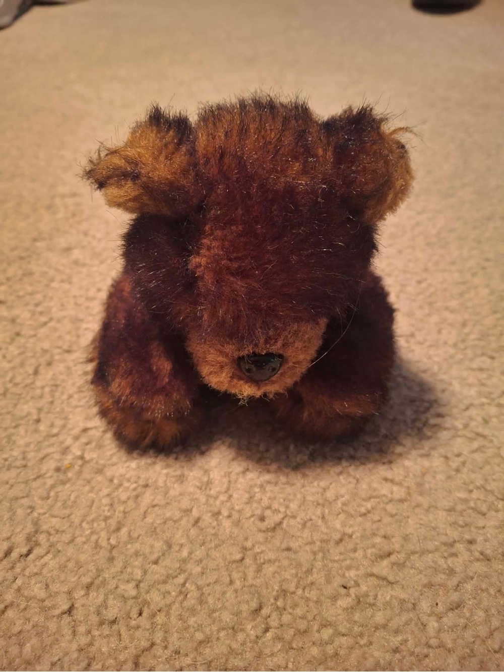 The Bearington Collection Floppy Brown Teddy Bear Plush Stuffed Animal.